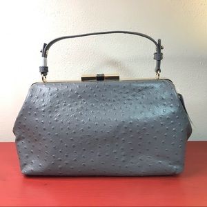 kate spade madeleine handbag satchel NWT grey leather purse luxury cool purse